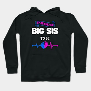 Promoted to big Sister Hoodie